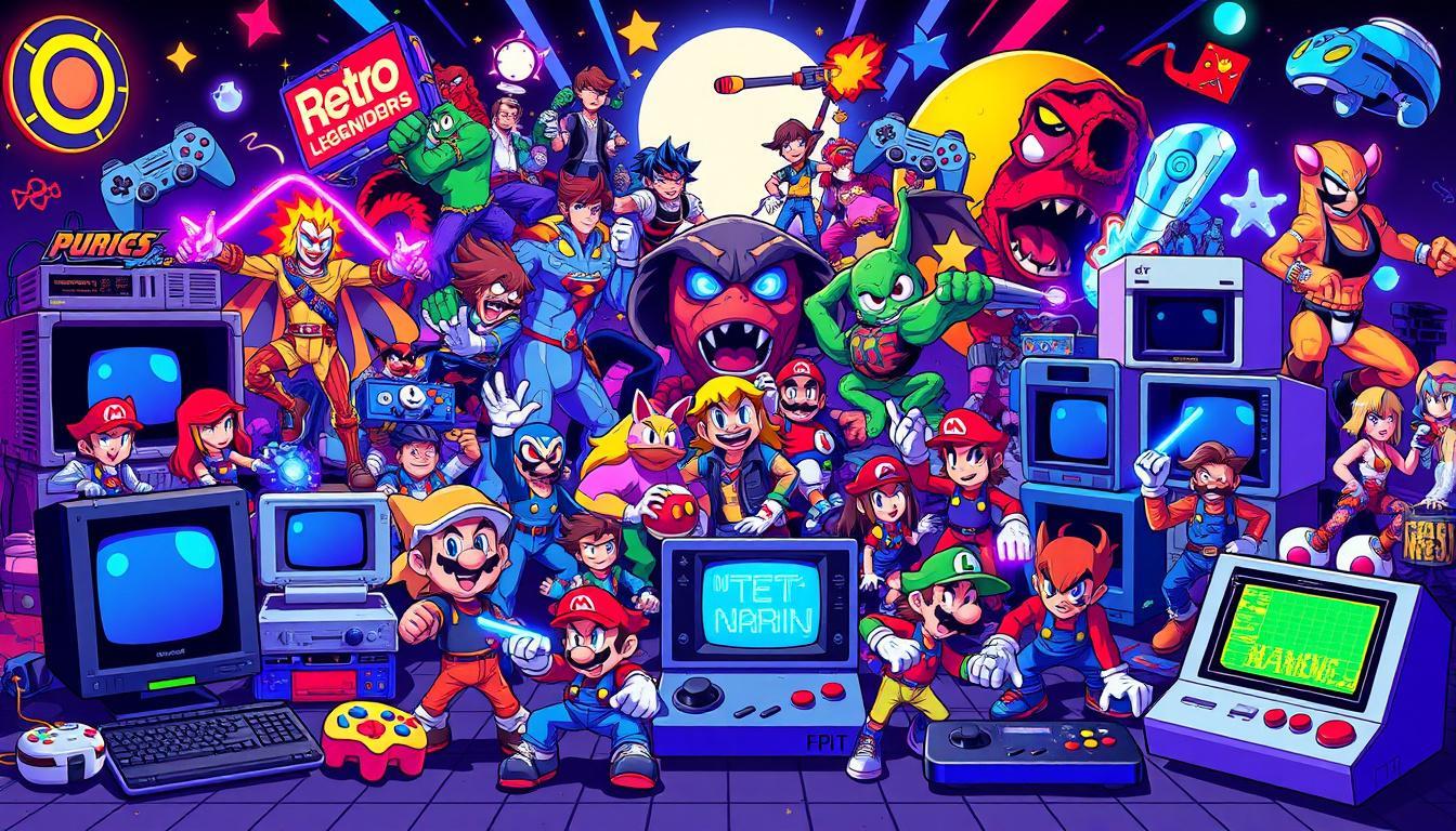 Jogos retrô que definiram a história dos videogames